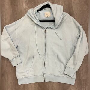 American Eagle Outfitters Sky Blue Hoodie